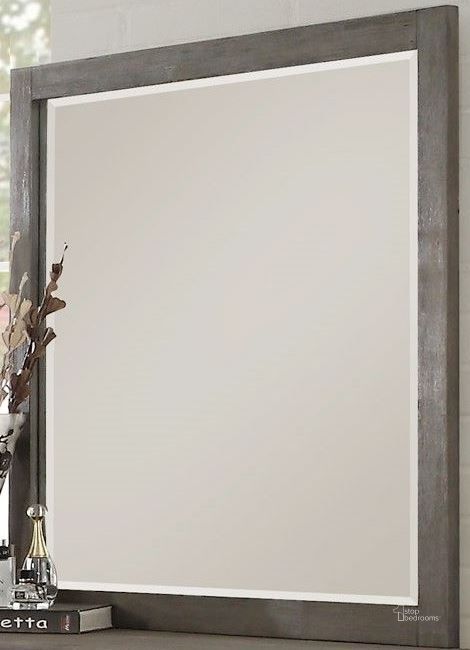 The appearance of Urbanite 3 Tone Gray Mirror designed by Homelegance in the modern / contemporary interior design. This brown piece of furniture  was selected by 1StopBedrooms from Urbanite Collection to add a touch of cosiness and style into your home. Sku: 1604-6. Material: Wood. Product Type: Dresser Mirror.