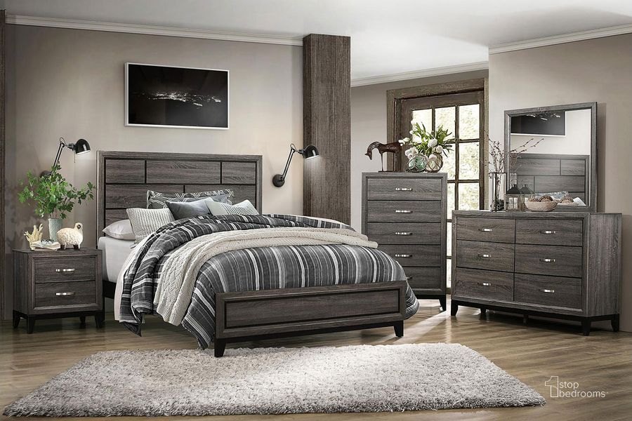 The appearance of Davi Panel Bedroom Set designed by Homelegance in the transitional interior design. This brown piece of furniture  was selected by 1StopBedrooms from Davi Collection to add a touch of cosiness and style into your home. Sku: 1645-1;1645-3;1645-4. Bed Type: Panel Bed. Material: Wood. Product Type: Panel Bed. Bed Size: Queen. Image1