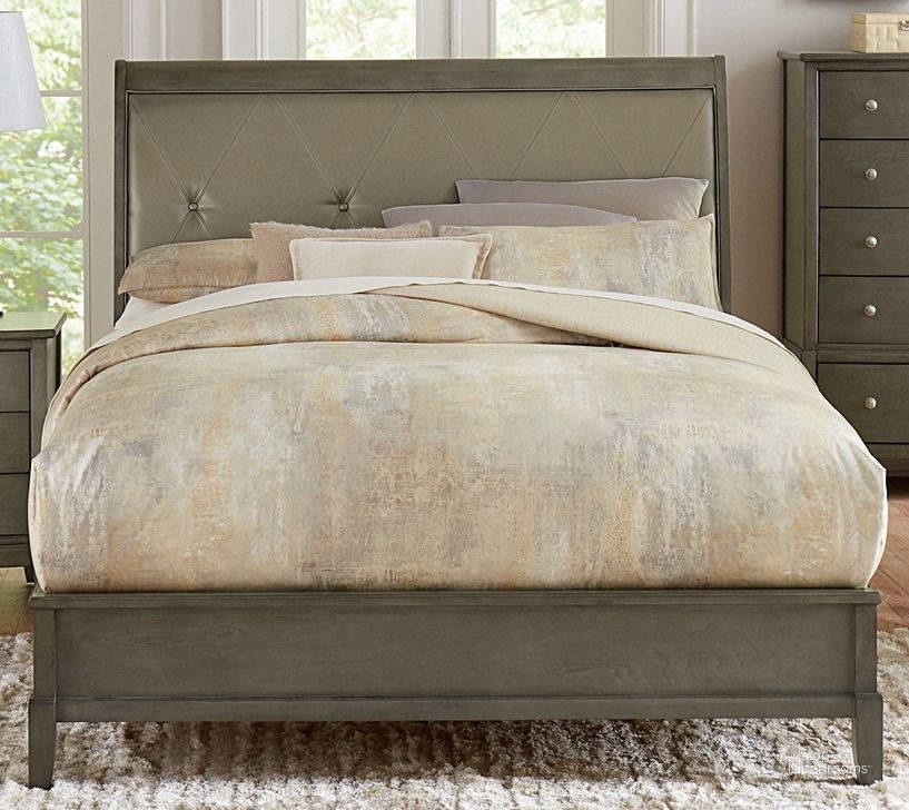 The appearance of Cotterill Gray Queen Panel Bed designed by Homelegance in the modern / contemporary interior design. This gray piece of furniture  was selected by 1StopBedrooms from Cotterill Collection to add a touch of cosiness and style into your home. Sku: 1730GY-1;1730GY-2;1730GY-3. Bed Type: Panel Bed. Product Type: Panel Bed. Bed Size: Queen. Image1