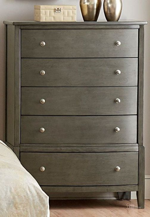The appearance of Cotterill Gray Chest designed by Homelegance in the modern / contemporary interior design. This gray piece of furniture  was selected by 1StopBedrooms from Cotterill Collection to add a touch of cosiness and style into your home. Sku: 1730GY-9. Material: Wood. Product Type: Chest. Image1
