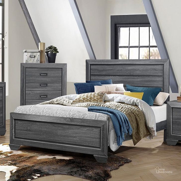 The appearance of Beechnut Gray Queen Panel Bed designed by Homelegance in the transitional interior design. This gray piece of furniture  was selected by 1StopBedrooms from Beechnut Collection to add a touch of cosiness and style into your home. Sku: 1904GY-1;1904GY-3. Bed Type: Panel Bed. Product Type: Panel Bed. Bed Size: Queen. Image1