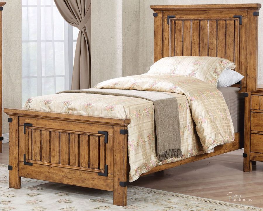 The appearance of Brenner Rustic Honey Full Panel Bed designed by Coaster in the rustic / southwestern interior design. This brown piece of furniture  was selected by 1StopBedrooms from Brenner Collection to add a touch of cosiness and style into your home. Sku: 205261FB1;205261FB2. Bed Type: Panel Bed. Material: Wood. Product Type: Panel Bed. Bed Size: Full. Image1