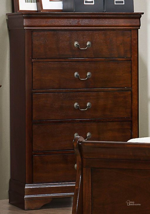 The appearance of Mayville Chest designed by Homelegance in the traditional interior design. This brown piece of furniture  was selected by 1StopBedrooms from Mayville Collection to add a touch of cosiness and style into your home. Sku: 2147-9. Material: Wood. Product Type: Chest. Image1
