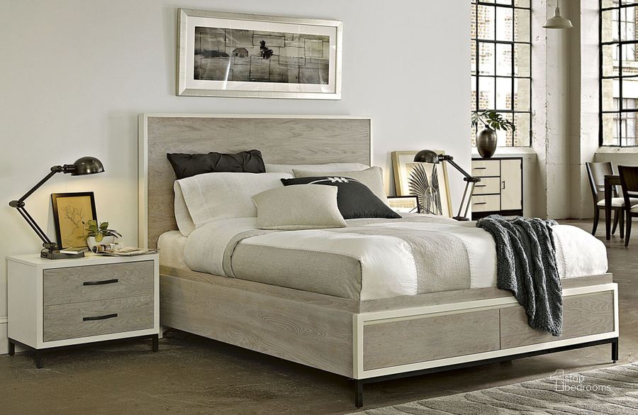 The appearance of Spencer Storage Bedroom Set designed by Universal in the modern / contemporary interior design. This gray piece of furniture  was selected by 1StopBedrooms from Spencer Collection to add a touch of cosiness and style into your home. Sku: 219210;21921SF;21921R;219350. Bed Type: Storage Bed. Material: Wood. Product Type: Storage Bed. Bed Size: Queen. Image1