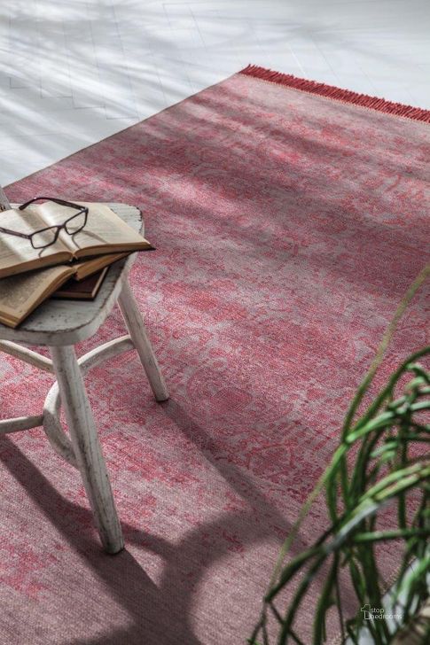 The appearance of 5 x 8 Mabel Carpet In Red designed by Enza Home in the  interior design. This red piece of furniture  was selected by 1StopBedrooms from Mabel Collection to add a touch of cosiness and style into your home. Sku: 08.009.0142.1009.0176.0000.. Product Type: Area Rugs. Image1