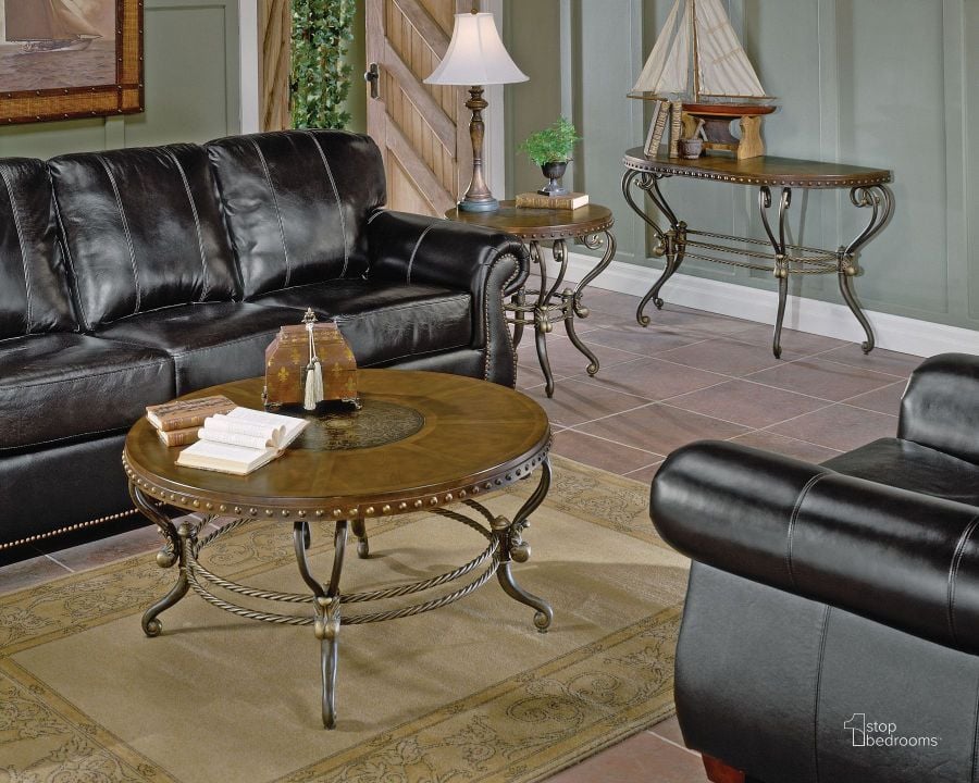 The appearance of Copeland Occasional Table Set designed by Homelegance in the traditional interior design. This brown piece of furniture  was selected by 1StopBedrooms from Copeland Collection to add a touch of cosiness and style into your home. Sku: 5553-01;5553-04. Material: Metal. Product Type: Occasional Table Set. Image1