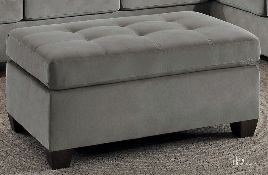 The appearance of Emilio Taupe Ottoman designed by Homelegance in the transitional interior design. This gray piece of furniture  was selected by 1StopBedrooms from Emilio Collection to add a touch of cosiness and style into your home. Sku: 8367TP-4. Material: Fabric. Product Type: Ottoman. Image1
