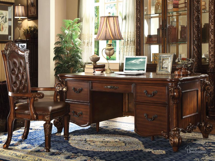 Vendome Cherry Executive Home Office Set by ACME | 1StopBedrooms