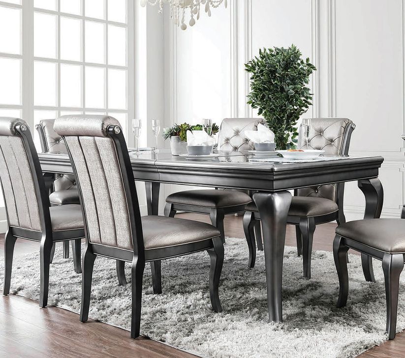 Amina Dining Table by Furniture of America 1StopBedrooms