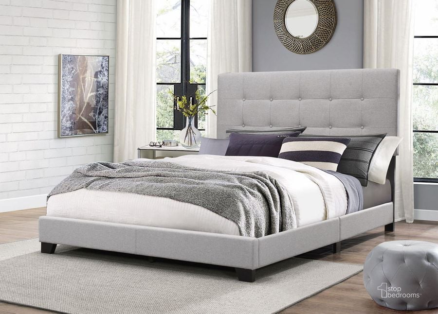 The appearance of Crown Mark Florence Grey Full Bed designed by Crown Mark in the modern / contemporary interior design. This grey piece of furniture  was selected by 1StopBedrooms from Florence Collection to add a touch of cosiness and style into your home. Sku: 5270GY-F. Bed Type: Platform Bed. Product Type: Platform Bed. Bed Size: Full.