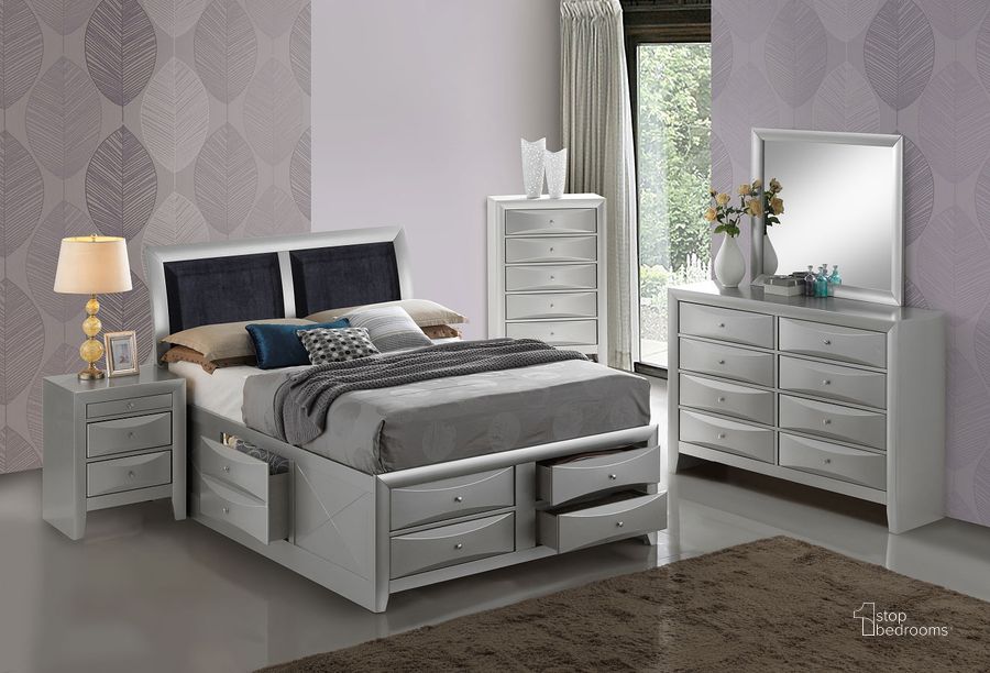 The appearance of G1503I Storage Youth Bedroom Set designed by Glory in the transitional interior design. This gray piece of furniture  was selected by 1StopBedrooms from G15 Collection to add a touch of cosiness and style into your home. Sku: G1503I-TSB4-Twin STGE Bed HDBD;G1503I-TSB4-Twin STGE Bed FTBD;G1503I-TSB4-Twin STGE Bed Rails;G1503I-TSB4-Twin STGE Bed Drawers for Rails;G1503I-TSB4-Twin STGE Bed Drawers for FTBD;G1503I-TSB4-Twin STGE Bed Drawers for FTBD;G1503-N-Nightstand. Material: Wood. Product Type: Storage Bed. Bed Size: Twin. Image1