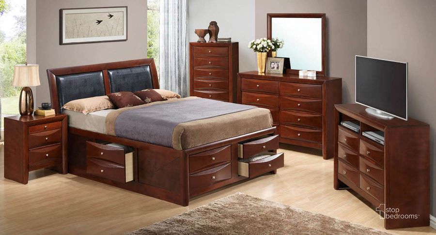 The appearance of G1550I Youth Storage Bedroom Set designed by Glory in the transitional interior design. This cherry piece of furniture  was selected by 1StopBedrooms from G1550 Collection to add a touch of cosiness and style into your home. Sku: G1550I-TSB4-Twin STGE Bed HDBD;G1550I-TSB4-Twin STGE Bed FTBD;G1550I-TSB4-Twin STGE Bed Rails;G1550I-TSB4-Twin STGE Bed Drawers for Rails;G1550I-TSB4-Twin STGE Bed Drawers for FTBD;G1550I-TSB4-Twin STGE Bed Drawers for FTBD;G1550-N-Nightstand. Material: Wood. Product Type: Storage Bed. Bed Size: Twin. Image1