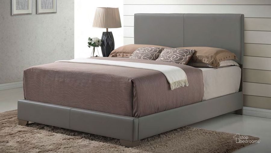 The appearance of G1805 Youth Upholstered Bed (Gray) (Full) designed by Glory in the modern / contemporary interior design. This gray piece of furniture  was selected by 1StopBedrooms from G1805 Collection to add a touch of cosiness and style into your home. Sku: G1805-FB-UP;G0001-F. Bed Size: Full. Product Type: Upholstered Bed.