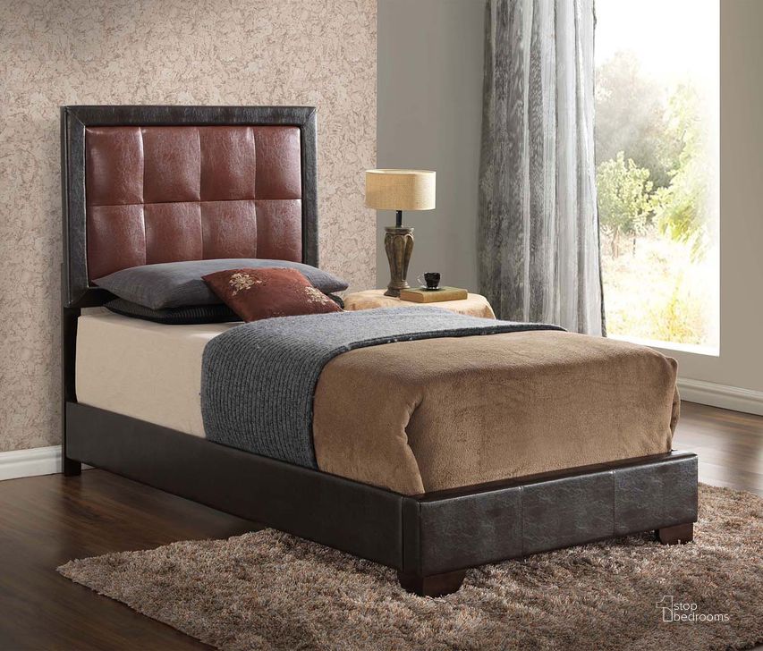 The appearance of G2582 Youth Upholstered Bed (Twin) designed by Glory in the modern / contemporary interior design. This brown piece of furniture  was selected by 1StopBedrooms from G2582 Collection to add a touch of cosiness and style into your home. Sku: G2582-TB-UP-Twin Bed. Bed Type: Panel Bed. Material: Wood. Product Type: Panel Bed. Bed Size: Twin.