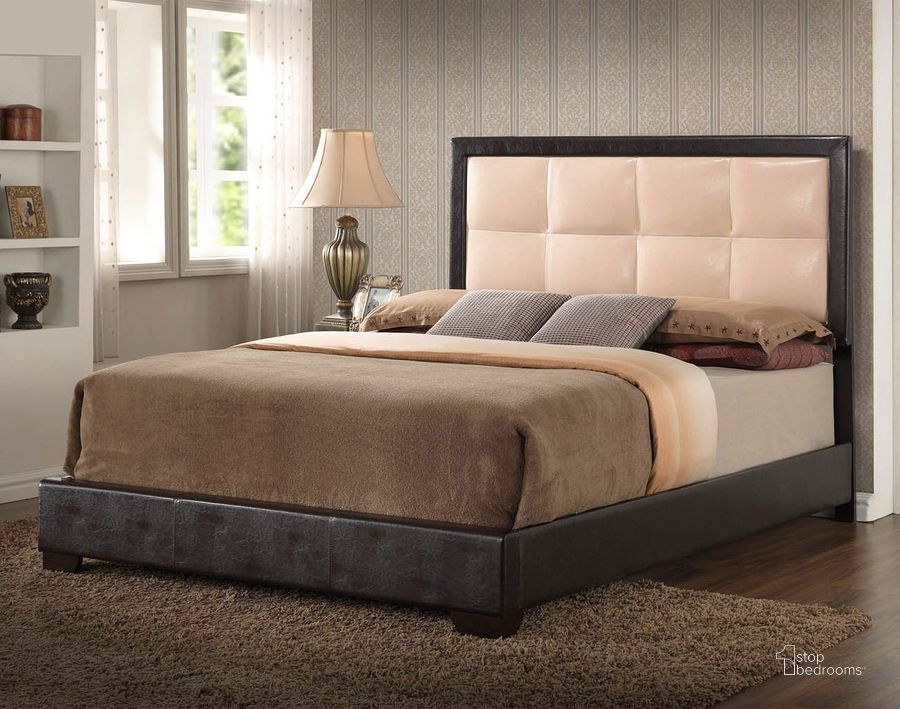 The appearance of G2588 Youth Upholstered Bed (Full) designed by Glory in the modern / contemporary interior design. This beige piece of furniture  was selected by 1StopBedrooms from G2588 Collection to add a touch of cosiness and style into your home. Sku: G2588-FB-UP-Full  Bed. Bed Type: Panel Bed. Material: Wood. Product Type: Panel Bed. Bed Size: Full.