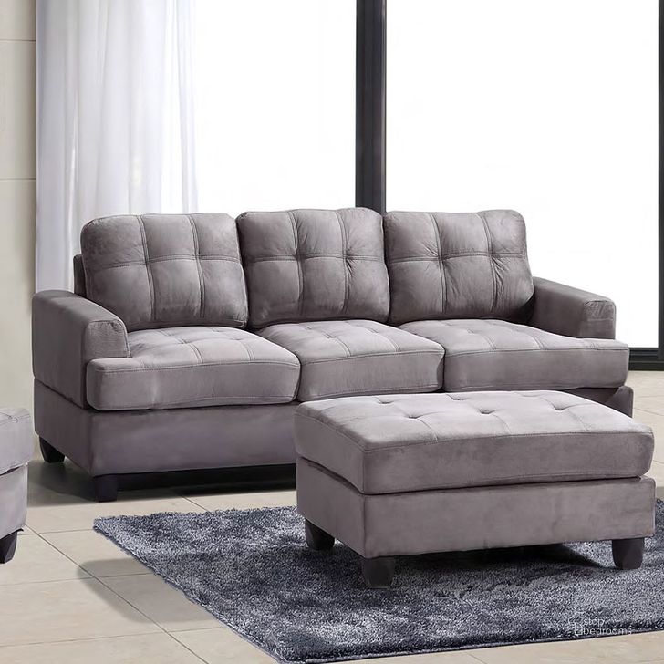 The appearance of G513 Sofa (Grey) designed by Glory in the transitional interior design. This grey piece of furniture  was selected by 1StopBedrooms from G513 Collection to add a touch of cosiness and style into your home. Sku: G513A-S-BASE, SEAT CUSHION, BACK, ARM, BACK PILLOW;G513A-S-BASE, SEAT CUSHION, BACK, ARM, BACK PILLOW, HARDWARE AND LEG. Material: Fabric. Product Type: Sofa.