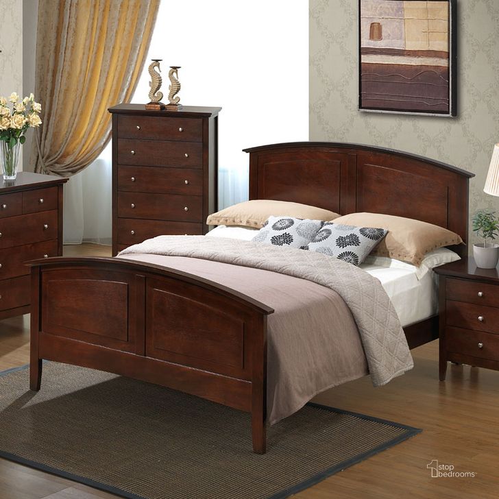 The appearance of G5425 Youth Panel Bed (Cappuccino) (Full) designed by Glory in the transitional interior design. This cappuccino piece of furniture  was selected by 1StopBedrooms from G54 Collection to add a touch of cosiness and style into your home. Sku: G5425A-FB-Full Bed  Headboard & Footboard;G5425A-FB-Full Bed  Rails. Bed Type: Panel Bed. Material: Wood. Product Type: Panel Bed. Bed Size: Full.