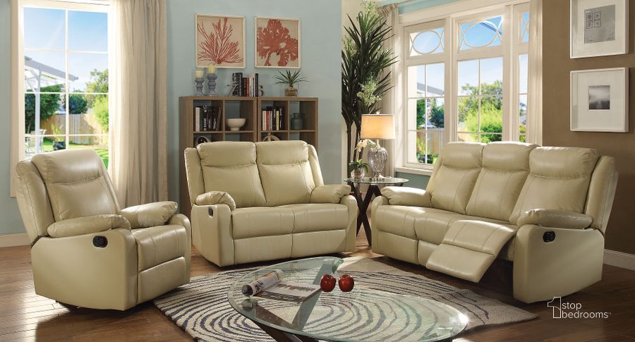 G764 Reclining Living Room Set (Putty)