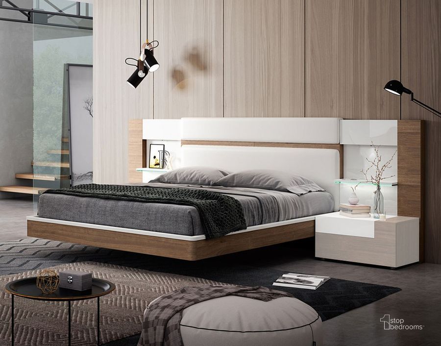 The appearance of Mar Panel Wall Bed (Queen) designed by ESF in the modern / contemporary interior design. This white piece of furniture  was selected by 1StopBedrooms from Mar Collection to add a touch of cosiness and style into your home. Sku: MARBEDQS;WFRAMEQUEENS. Bed Type: Panel Bed. Product Type: Panel Bed. Bed Size: Queen. Material: MDF. Image1