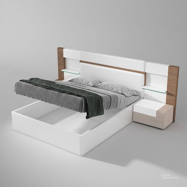 The appearance of Mar Storage Wall Bed (Queen) designed by ESF in the modern / contemporary interior design. This white piece of furniture  was selected by 1StopBedrooms from Mar Collection to add a touch of cosiness and style into your home. Sku: MARBEDQSSTORAGE. Bed Type: Storage Bed. Product Type: Storage Bed. Bed Size: Queen. Material: MDF. Image1