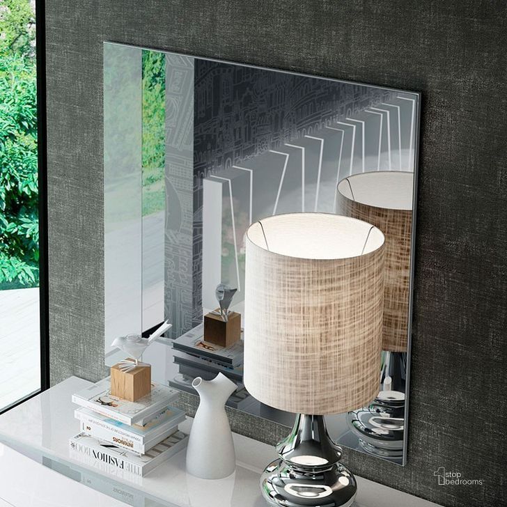 The appearance of Ronda Mirror designed by ESF in the modern / contemporary interior design. This white piece of furniture  was selected by 1StopBedrooms from Ronda Collection to add a touch of cosiness and style into your home. Sku: RONDAMIRROR. Material: Wood. Product Type: Dresser Mirror.