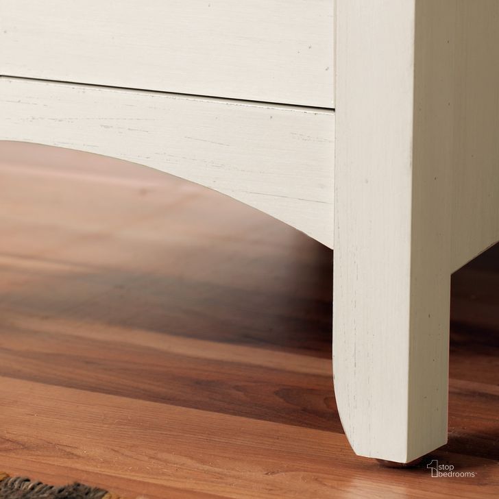 Bush Furniture Salinas Lateral File in Antique White