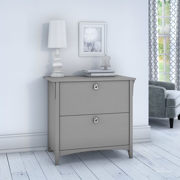 The appearance of Salinas Lateral File Cabinet in Cape Cod Gray designed by Bush Furniture in the transitional interior design. This gray piece of furniture  was selected by 1StopBedrooms from Salinas Collection to add a touch of cosiness and style into your home. Sku: SAF132CG-03. Product Type: File Cabinet. Image1