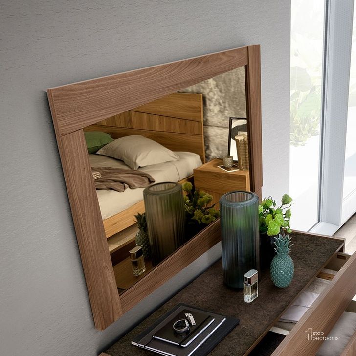The appearance of Storm Mirror designed by ESF in the modern / contemporary interior design. This elm piece of furniture  was selected by 1StopBedrooms from Storm Collection to add a touch of cosiness and style into your home. Sku: STORMMIRROR. Material: MDF. Product Type: Dresser Mirror.