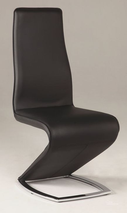 The appearance of Tara Side Chair (Black) (Set of 2) designed by Chintaly Imports in the modern / contemporary interior design. This black piece of furniture  was selected by 1StopBedrooms from Tara Collection to add a touch of cosiness and style into your home. Sku: TARA-SC-BLK. Material: Faux Leather. Product Type: Side Chair.