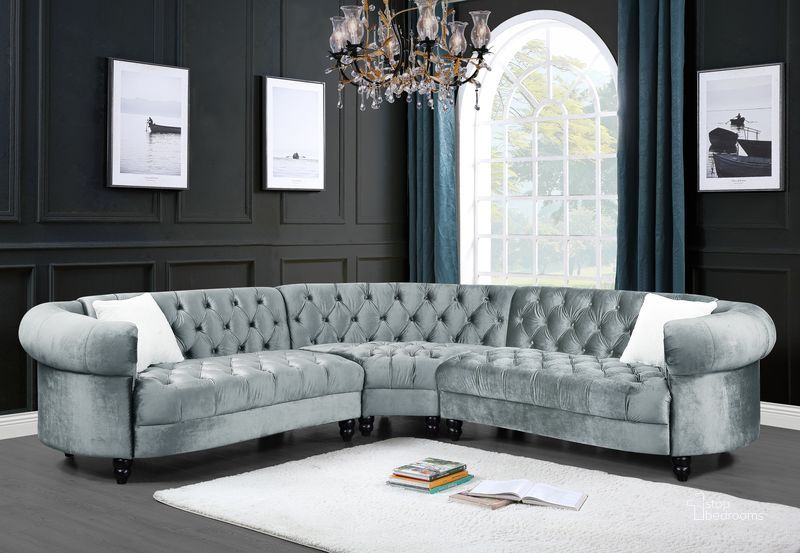 Acme Qulan Sectional Sofa With 2