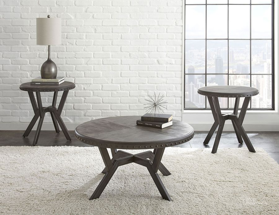 The appearance of Alamo Occasional Table Set designed by Steve Silver in the transitional interior design. This grey piece of furniture  was selected by 1StopBedrooms from Alamo Collection to add a touch of cosiness and style into your home. Sku: AL700C;AL700E. Material: Wood. Product Type: Occasional Table Set. Image1