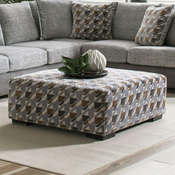 The appearance of Alannah Ottoman In Light Grey designed by Furniture of America in the transitional interior design. This light grey piece of furniture  was selected by 1StopBedrooms from Alannah Collection to add a touch of cosiness and style into your home. Sku: SM5184-OT. Material: Wood. Product Type: Ottoman.