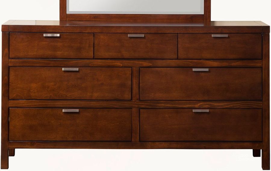 The appearance of Albionvale Brown Dresser designed by Bennett Interiors in the transitional interior design. This brown piece of furniture  was selected by 1StopBedrooms from Albionvale Collection to add a touch of cosiness and style into your home. Sku: JR-03. Material: Wood. Product Type: Dresser. Image1