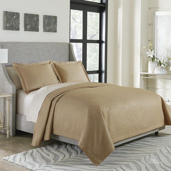 The appearance of Alton 3 Piece King Throw With Coverlet Set In Gold designed by AICO in the modern / contemporary interior design. This gold piece of furniture  was selected by 1StopBedrooms from Alton Collection to add a touch of cosiness and style into your home. Sku: BCS-KBT3-ALTON-GLD. Material: Polyester. Product Type: Throw. Image1