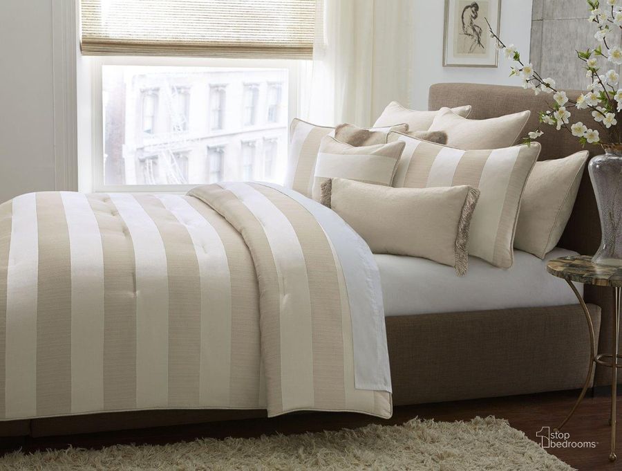 The appearance of Amalfi Sand 9 Piece Queen Comforter Set designed by AICO in the modern / contemporary interior design. This beige piece of furniture  was selected by 1StopBedrooms from Amalfi Collection to add a touch of cosiness and style into your home. Sku: BCS-QS09-AMLFI-SND. Product Type: Comforter Set.