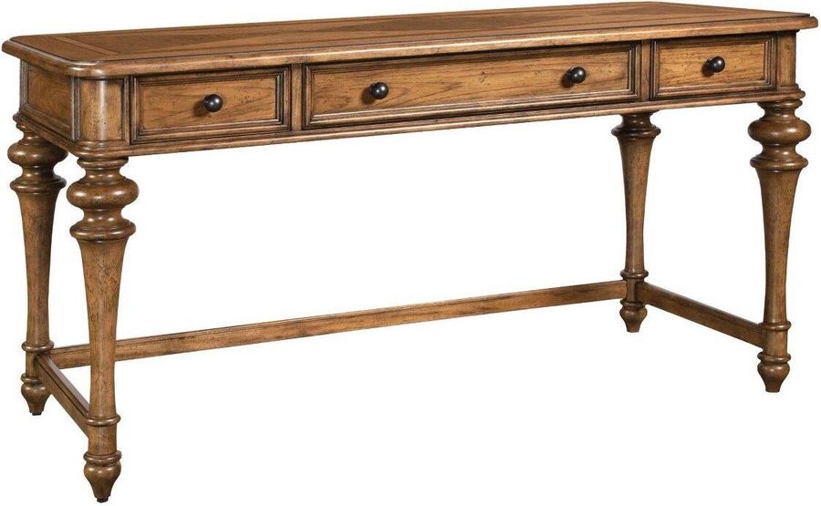 The appearance of American Drew Berkshire Writing Desk designed by American Drew in the traditional interior design. This medium stain piece of furniture  was selected by 1StopBedrooms from Berkshire Collection to add a touch of cosiness and style into your home. Sku: 011-940. Material: Wood. Product Type: Writing Desk. Image1