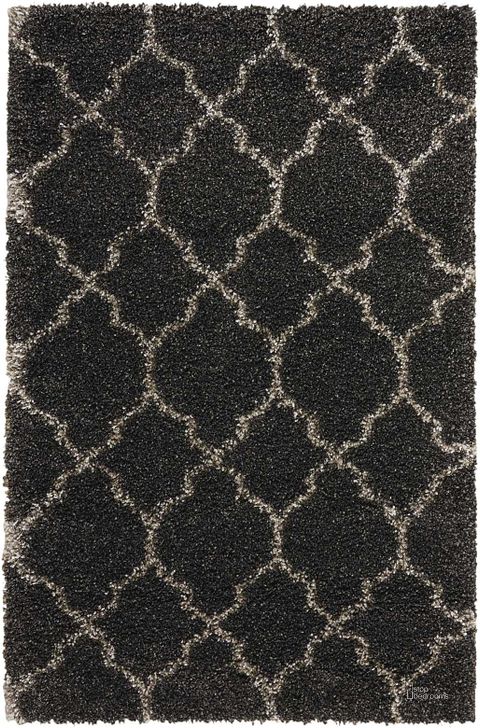The appearance of Amore Charcoal 3 X 5 Area Rug designed by Nourison in the modern / contemporary interior design. This charcoal piece of furniture  was selected by 1StopBedrooms from Amore Collection to add a touch of cosiness and style into your home. Sku: 99446320070. Material: Polypropylene. Product Type: Area Rugs. Image1