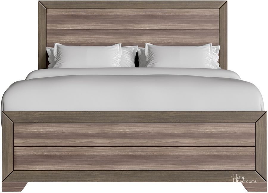 The appearance of Asheville Driftwood King Bed designed by Bernards in the  interior design. This driftwood piece of furniture  was selected by 1StopBedrooms from Asheville Collection to add a touch of cosiness and style into your home. Sku: 1651. Product Type: Bed. Bed Size: King. Material: Wood Veneer. Image1
