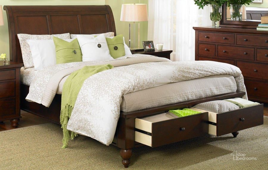 Aspenhome cambridge sleigh bed discount