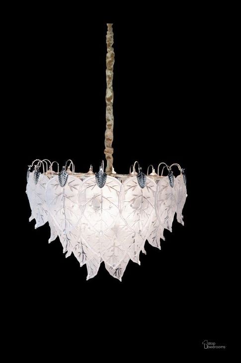 The appearance of Autumn - 13 Light Chandelier designed by AICO in the traditional interior design. This silver piece of furniture  was selected by 1StopBedrooms from Lighting Collection to add a touch of cosiness and style into your home. Sku: LT-CH971-13CLR. Product Type: Chandelier.