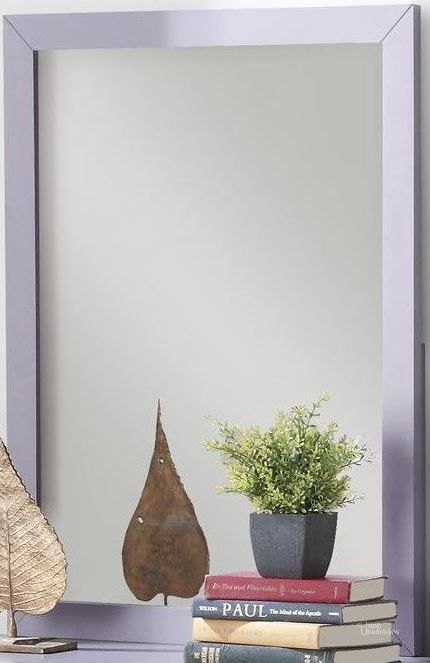 The appearance of Orion Grey Mirror designed by Homelegance in the modern / contemporary interior design. This gray piece of furniture  was selected by 1StopBedrooms from Orion Collection to add a touch of cosiness and style into your home. Sku: B2063-6. Material: Wood. Product Type: Dresser Mirror.