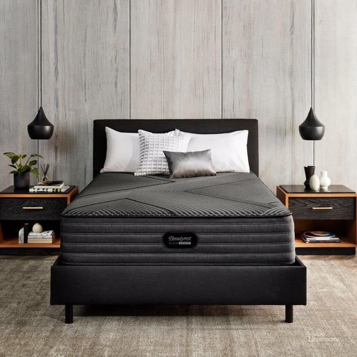 The appearance of Beautyrest Black LX-Class Hybrid Firm Full Mattress designed by Beautyrest in the modern / contemporary interior design. This black charcoal piece of furniture  was selected by 1StopBedrooms from Black Hybrid Collection to add a touch of cosiness and style into your home. Sku: 700811491-1030. Product Type: Mattress. Bed Size: Full. Size: Full. Comfort Level: Firm. Mattress Top: Memory Foam Top. Comfort Level: Firm. Mattress Type: Hybrid. Mattress Thickness: 13.5". Material: Foam. Image1