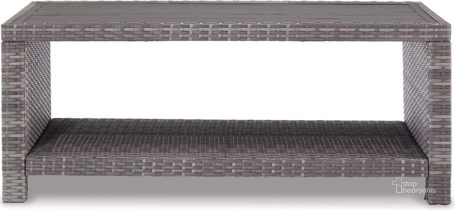The appearance of Bilhah Gray Outdoor Table 0qd24312897 designed by FineForm in the modern / contemporary interior design. This gray piece of furniture  was selected by 1StopBedrooms from Bilhah Collection to add a touch of cosiness and style into your home. Sku: P440-701. Table Base Style: Storage. Material: Metal. Table Top Shape: Rectangular. Product Type: Outdoor Table. Image1