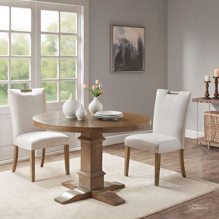 The appearance of Braiden Dining Chair Set Of 2 In Natural designed by Olliix in the transitional interior design. This natural piece of furniture  was selected by 1StopBedrooms from Braiden Collection to add a touch of cosiness and style into your home. Sku: MP108-0513. Material: Wood. Product Type: Dining Chair. Image1