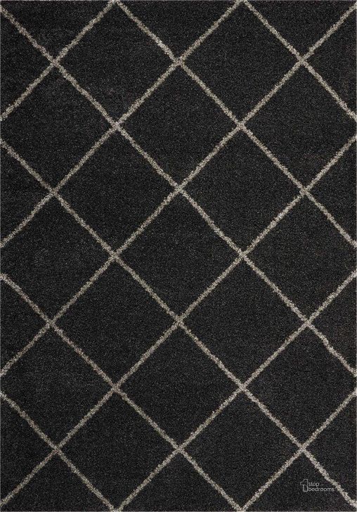 The appearance of Brisbane Charcoal 7 X 10 Area Rug designed by Nourison in the modern / contemporary interior design. This charcoal piece of furniture  was selected by 1StopBedrooms from Brisbane Collection to add a touch of cosiness and style into your home. Sku: 99446002495. Material: Polypropylene. Product Type: Area Rugs. Image1
