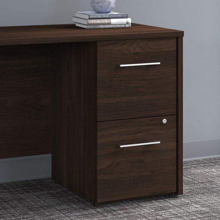 The appearance of Bush Business Furniture Office 500 16W 2 Drawer File Cabinet in Black Walnut designed by Bush Furniture in the modern / contemporary interior design. This black walnut piece of furniture  was selected by 1StopBedrooms from Office 500 Collection to add a touch of cosiness and style into your home. Sku: OFF216BWSU. Product Type: File Cabinet. Image1