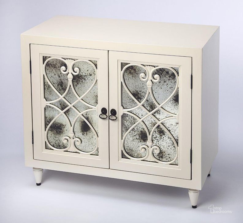 The appearance of Butler Finney White Chest designed by Butler Specialty Company in the traditional interior design. This white piece of furniture  was selected by 1StopBedrooms from Finney Collection to add a touch of cosiness and style into your home. Sku: 3981288. Product Type: Chest. Material: MDF. Image1