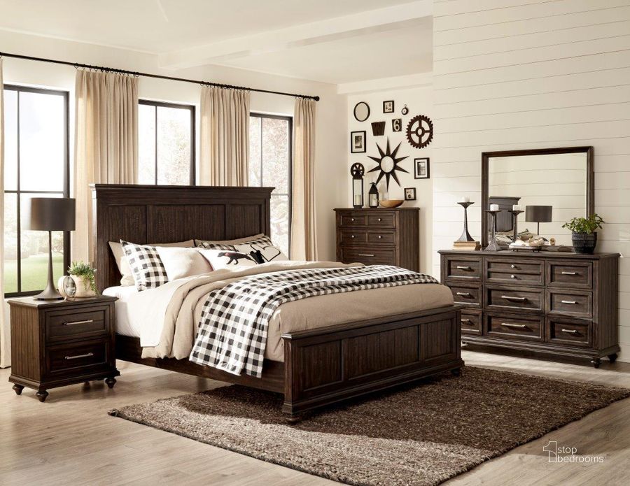 The appearance of Cardano Driftwood Charcoal Panel Bedroom Set designed by Homelegance in the traditional interior design. This brown piece of furniture  was selected by 1StopBedrooms from Cardano Collection to add a touch of cosiness and style into your home. Sku: 1689-1;1689-2;1689-3;1689-4. Bed Type: Panel Bed. Material: Wood. Product Type: Panel Bed. Bed Size: Queen. Image1