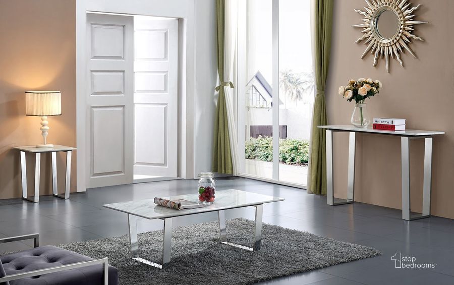 The appearance of Carlton Occasional Table Set (Chrome) designed by Meridian in the modern / contemporary interior design. This chrome piece of furniture  was selected by 1StopBedrooms from Carlton Collection to add a touch of cosiness and style into your home. Sku: 235-C-1;235-C-2;235-E-1;235-E-2. Material: Metal. Product Type: Occasional Table Set. Image1