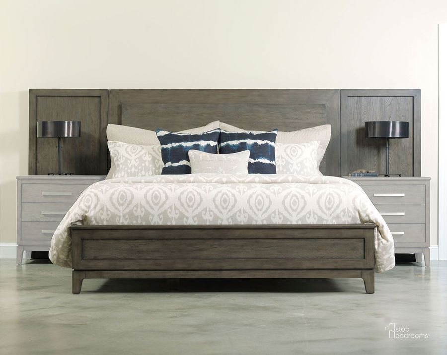 The appearance of Cascade Kline Wall Bed (California King) designed by Kincaid in the transitional interior design. This sable piece of furniture  was selected by 1StopBedrooms from Cascade Collection to add a touch of cosiness and style into your home. Sku: 863-307P;863-P35;863-P35. Bed Type: Panel Bed. Product Type: Panel Bed. Bed Size: California King. Image1